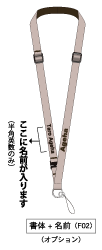 書体+名前